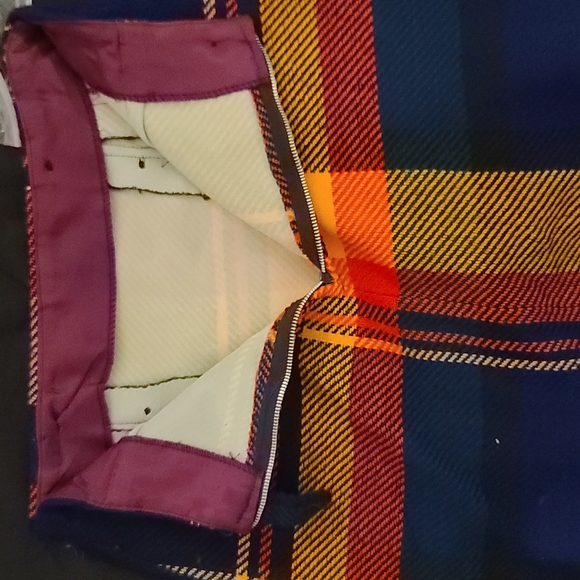 Vintage Handmade Plaid Skirt - Picture 5 of 11